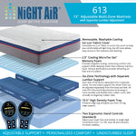 13" 6-Zone Smart Zone Bed