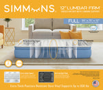 Simmons® 12" Lumbar Plus Express Bed