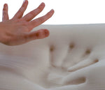 Contouring memory foam comfort
