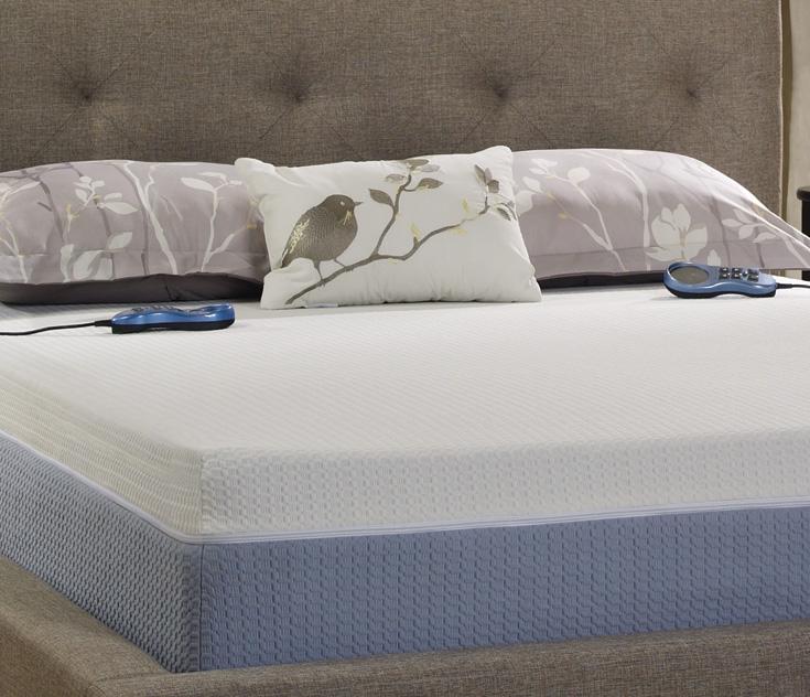 Night Air Ultra 6660 Smart Zone Adjustbales Bed & Power Base 1003