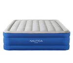 Queen Size Plush Aire Guest Air Bed Head On View