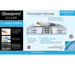 Beautyrest Silver Lumbar Supreme Queen SIze Package Back