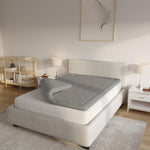 TopAire Supreme 4" Inflatable Mattress Topper - Air Filled Topper with Dual Adjustable Firmness