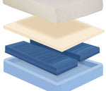 inside view of Night Air 8" 2-chamber closeout bed construction
