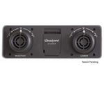 Inset pump with separate head and foot and lumbar controls