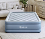 Queen Size Beautyrest Posture Lux temporary air mattress in living room 