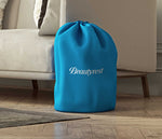 Sensa-Rest air bed in carry bag sitting on living room floor