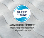 Sleep Fresh antimicrobial icon on  Support Aire mattress cover