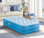 Twin Size Nautica Home Cool Comfort Air Mattress in Calm Waterside Living Room
