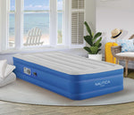 Twin Size Nautica Home Plush Aire Air Bed in Comfortable Beach Side Guest Room
